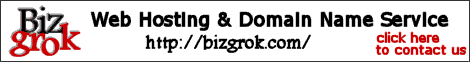 Bizgrok web hosting